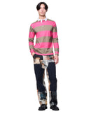 Kieran Rugby | Pink Mocha Stripe