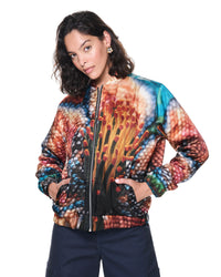 Jen Bomber Jacket | Cross Stitch Florals