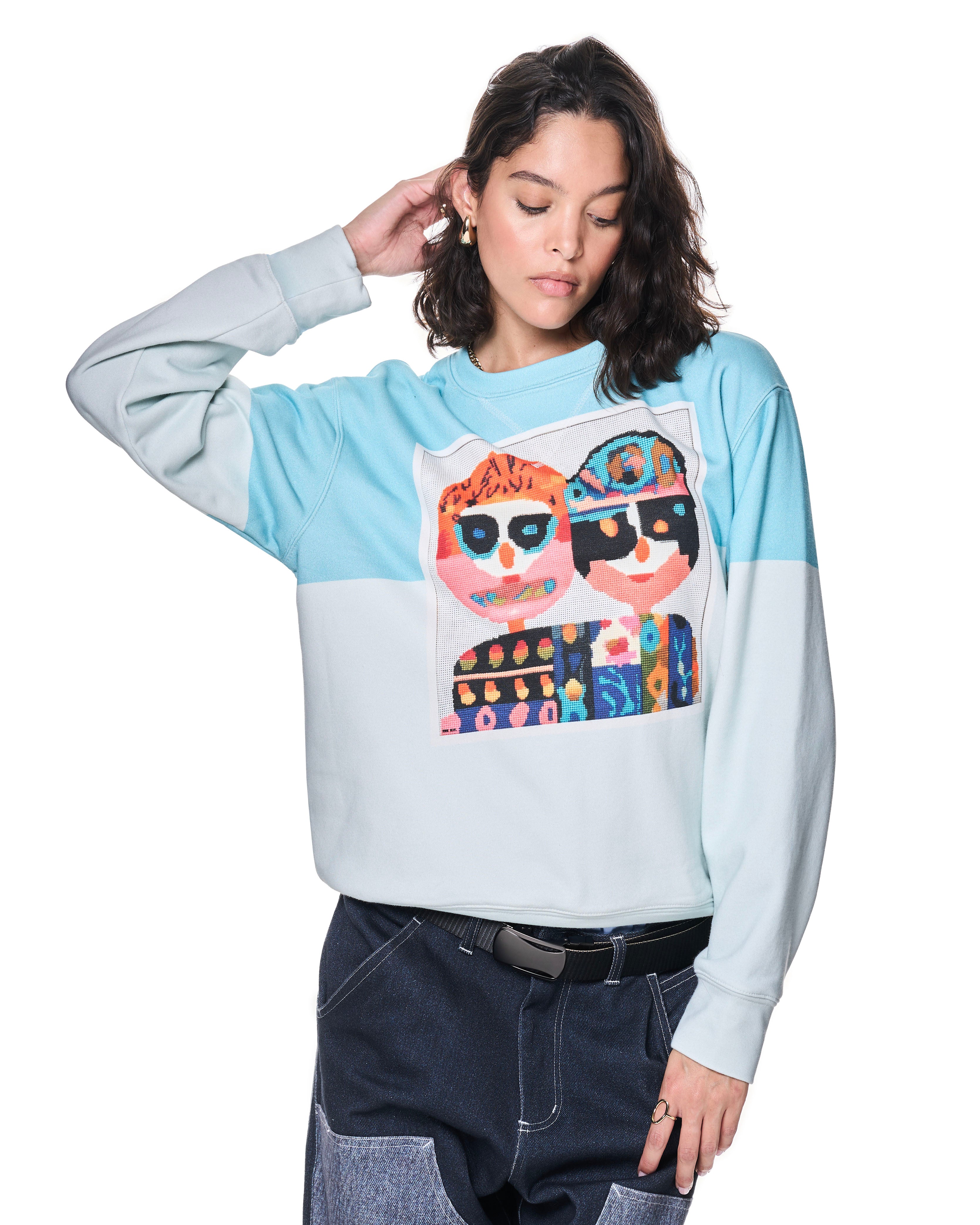 JJ Sweatshirt | Cross Stitch Character