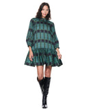 Jojo Dress | Hunter Plaid