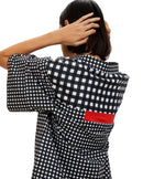 Boxy Shirt | Red-Black Gingham