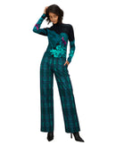 Tracee Pant | Jewel Plaid