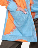 Cargo Scarf | Orange Painted Dots