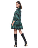 Jojo Dress | Hunter Plaid