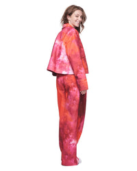 Leigh Trouser | Magenta Mural