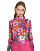 Turtleneck | Pink Pop Floral