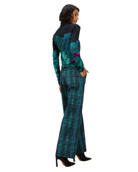 Tracee Pant | Jewel Plaid