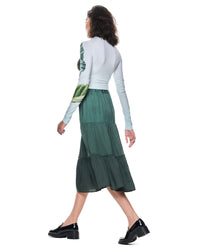 Maddie Skirt | Green Ombre