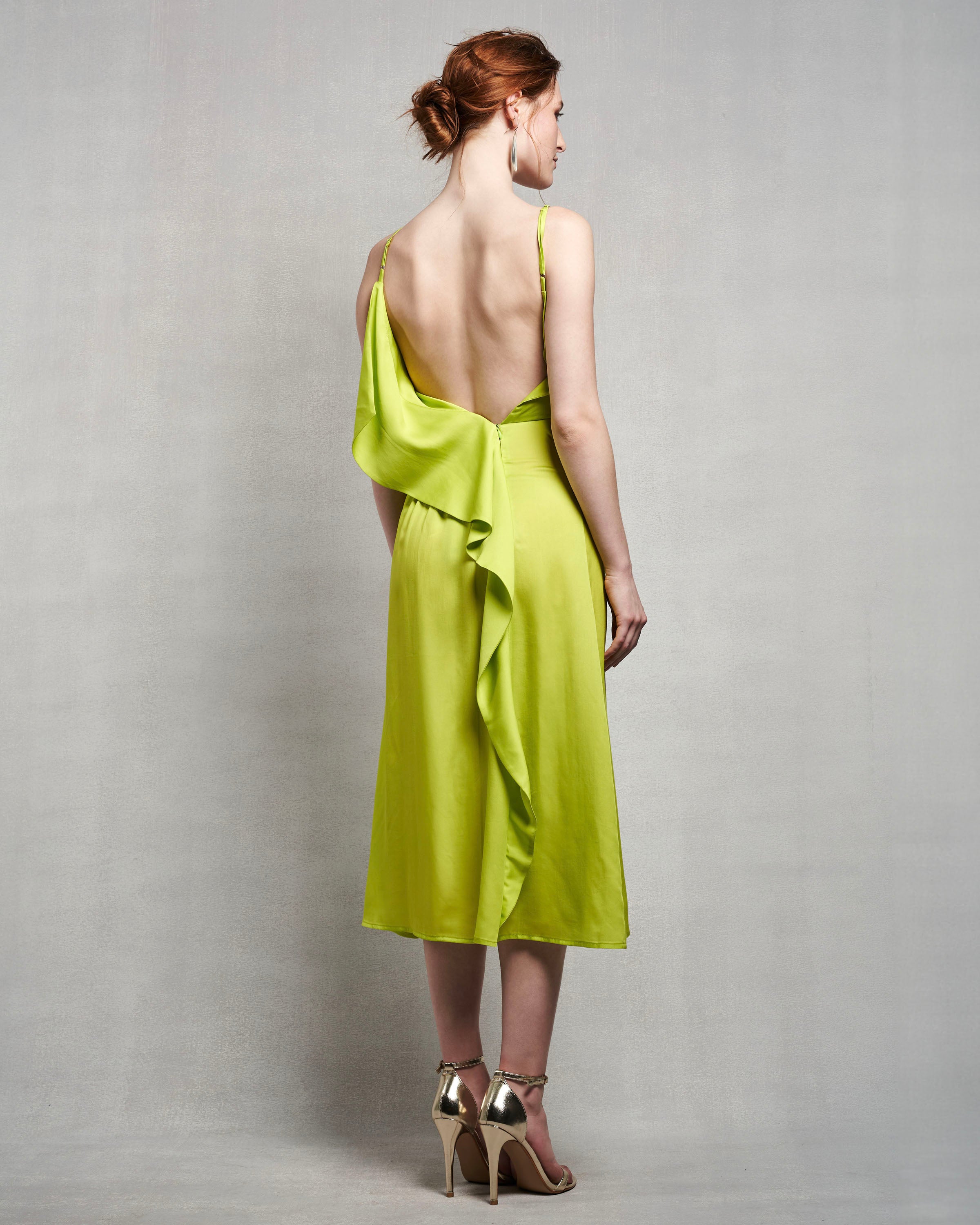 Naomi Dress | Lime