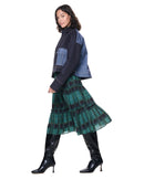 Maddie Skirt | Hunter Plaid